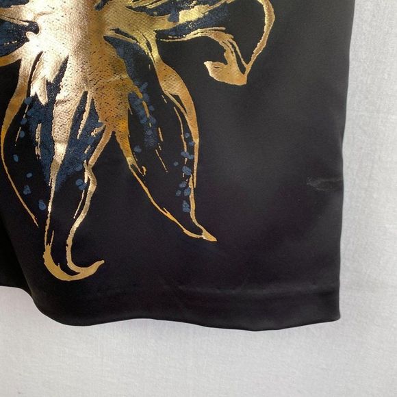 CACHE Black Floral Print Dress - Picture 5 of 8